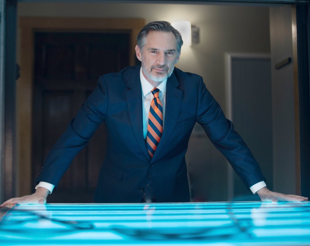 Mike Shipman, criminal defense attorney, at his office